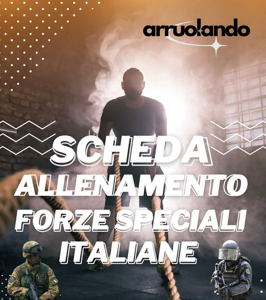 Scheda di allenamento Forze Speciali Italiane